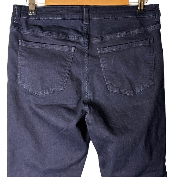 Universal Standard Seine Mid Rise Skinny Jeans Dark Indigo Size 12 - Picture 6 of 9